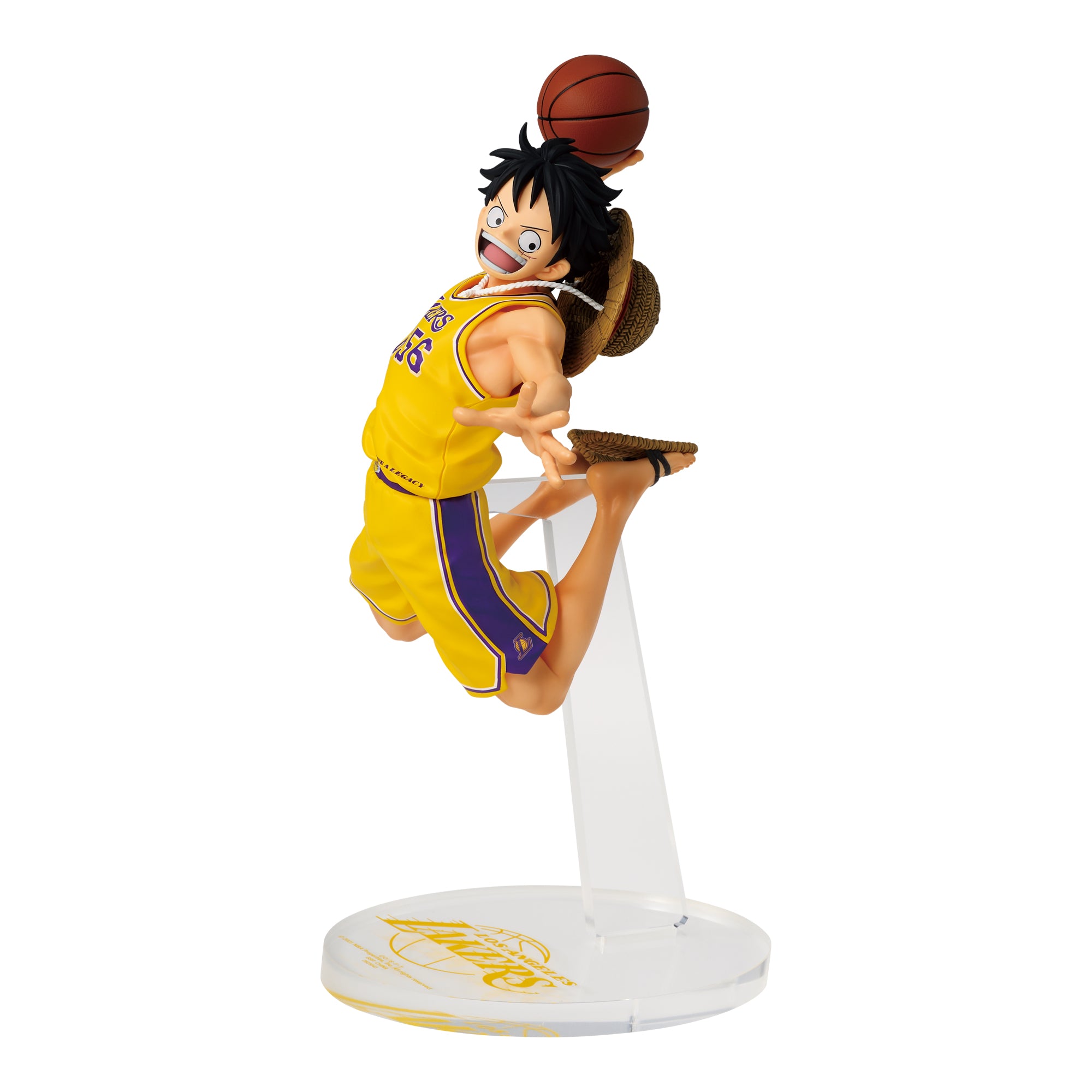 Monkey D. Luffy One Piece x NBA Los Angeles Lakers MASTER STARS PIECE – Bandai
